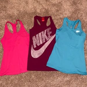 Nike racerback tanks